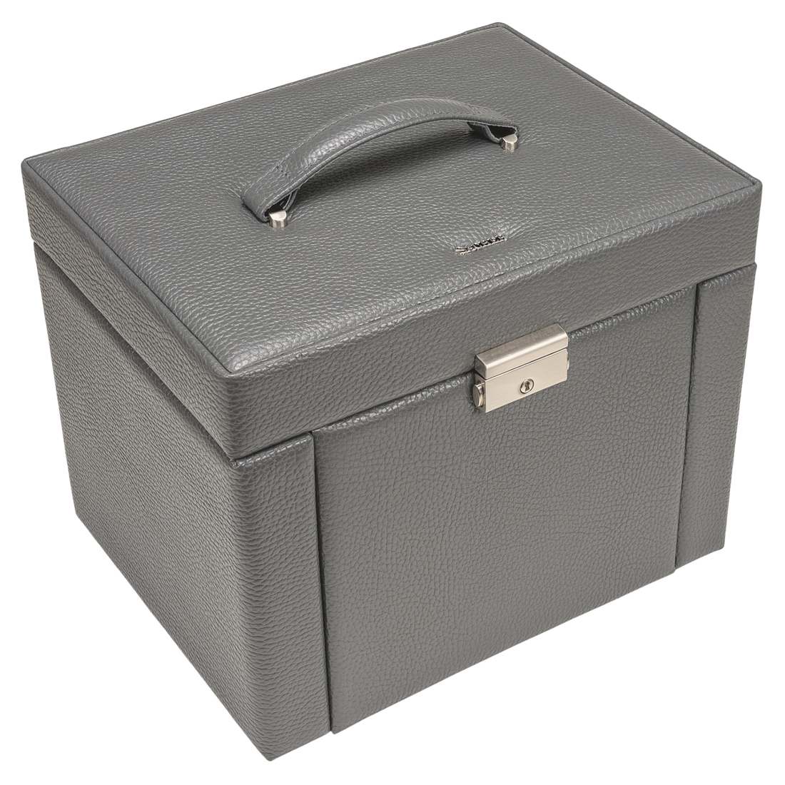 Jewelry box Marta granello / grey (full cowhide)