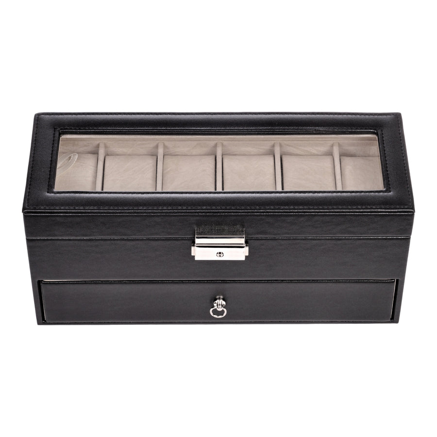 case for 12 watches standard / black