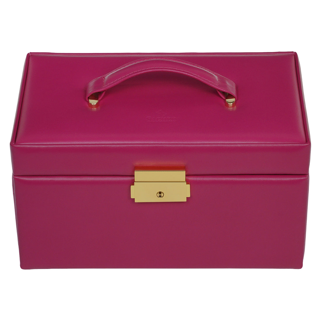 jewellery case Emma colisimo / pink (cowhide leather)