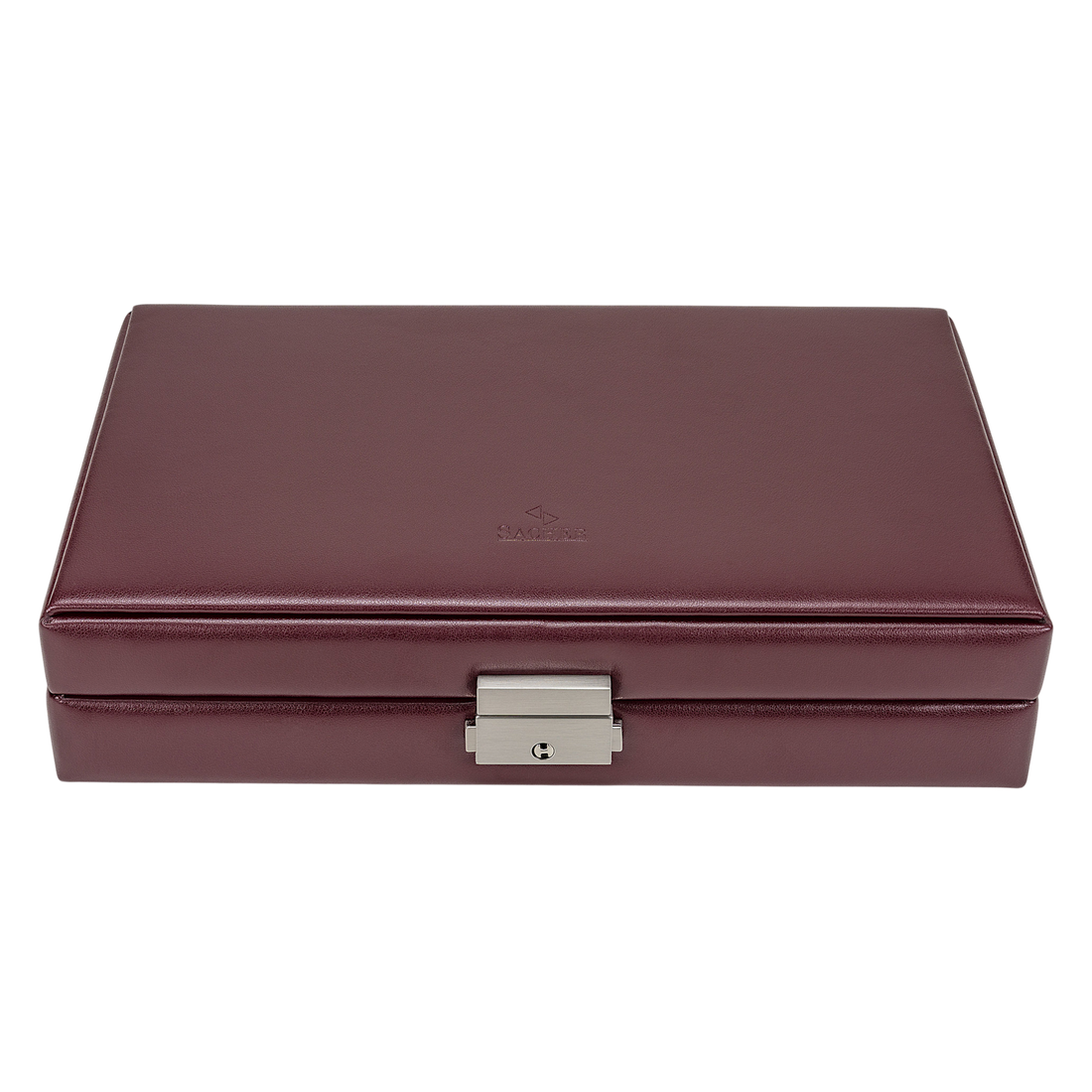 Ring- und Sammleretui florage / bordeaux