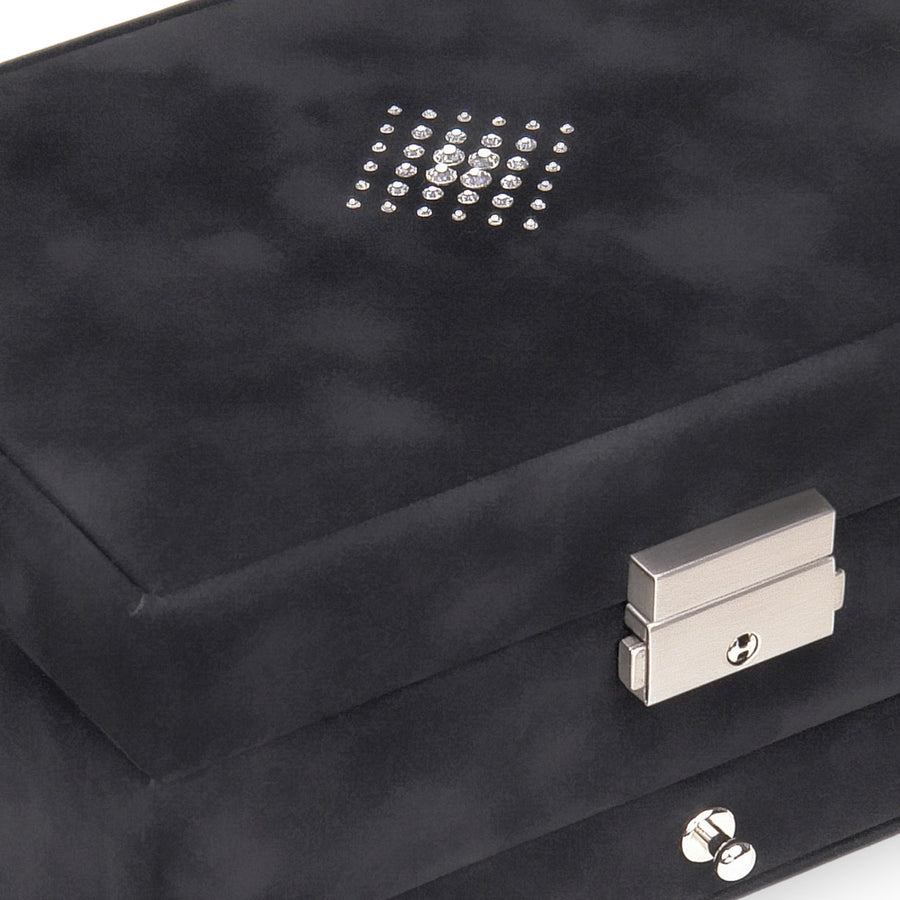 Jewelry box Carola crystalo / black