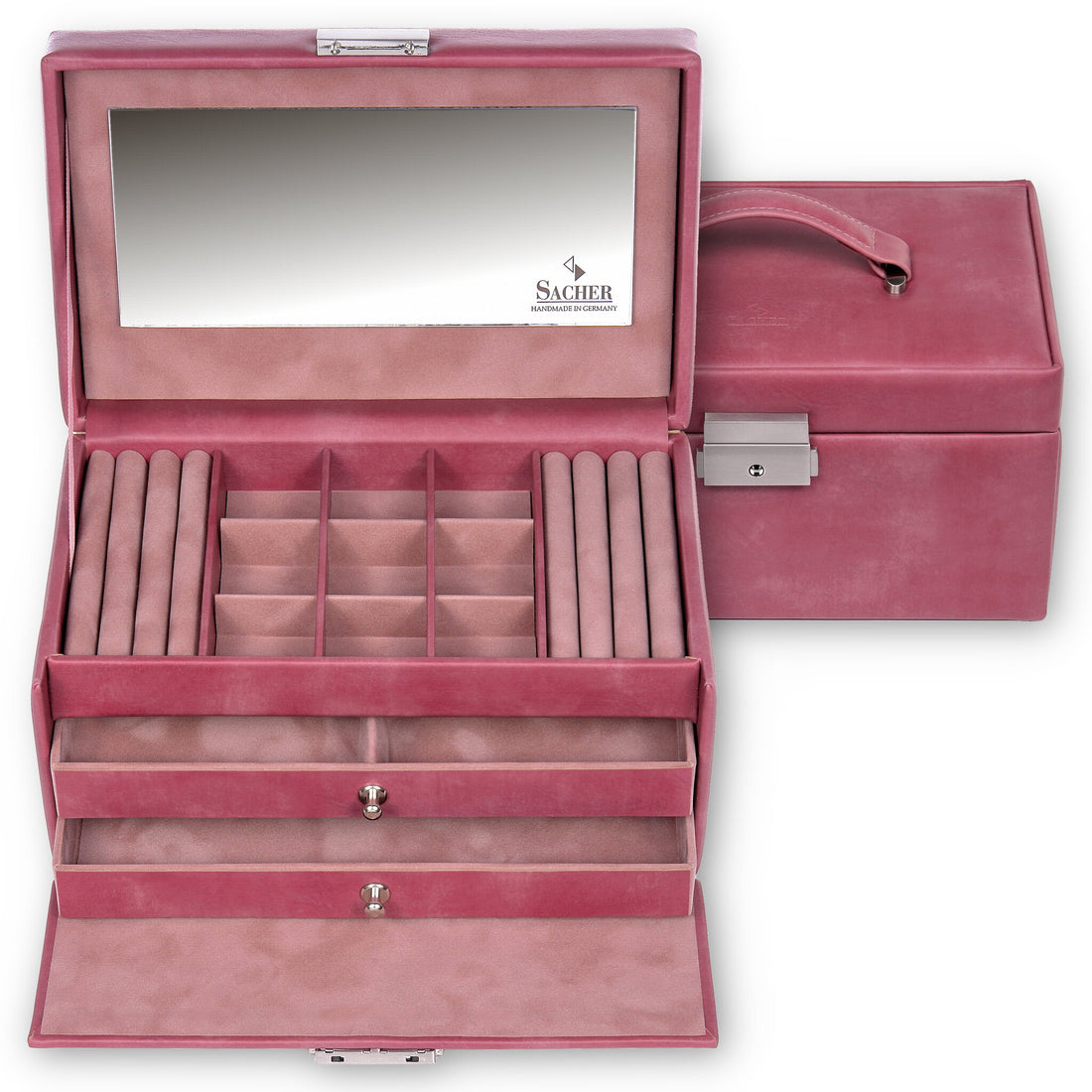 Schmuckkasten Elly pastello / alt rosé – Manufaktur SACHER 1846 |  Offizieller Store