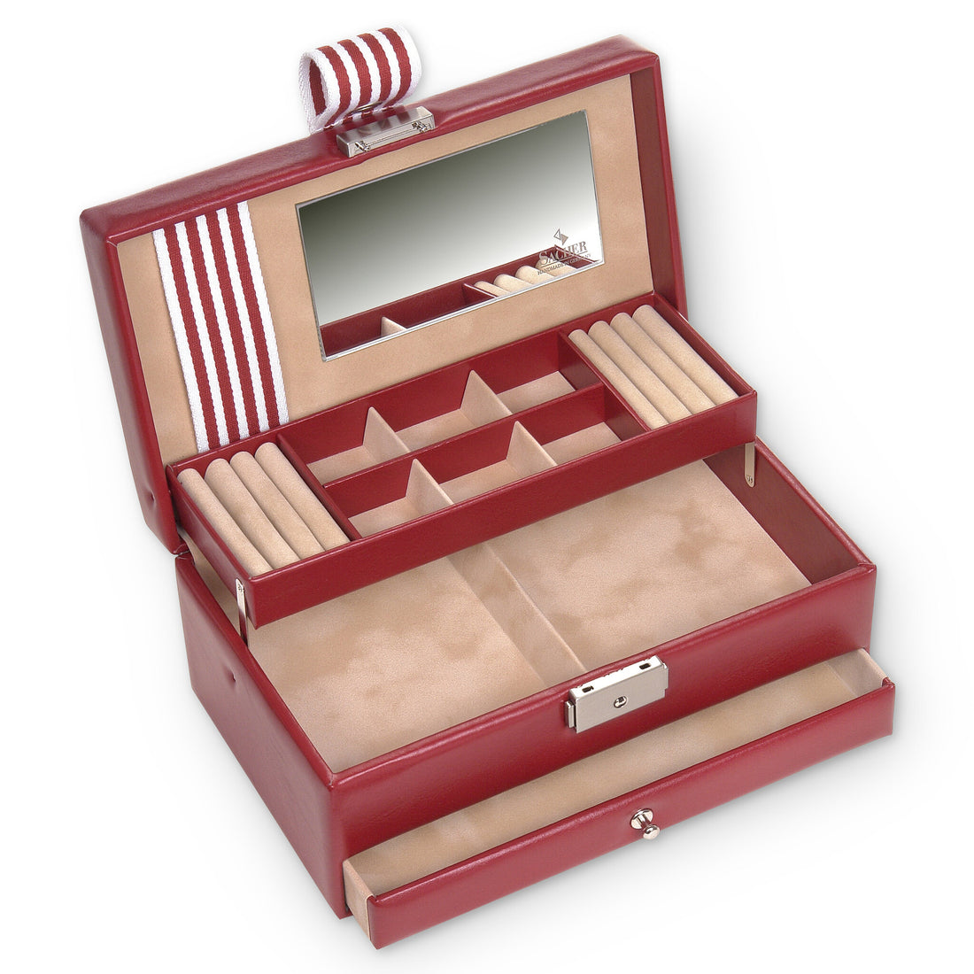 jewellery case Helen young / red