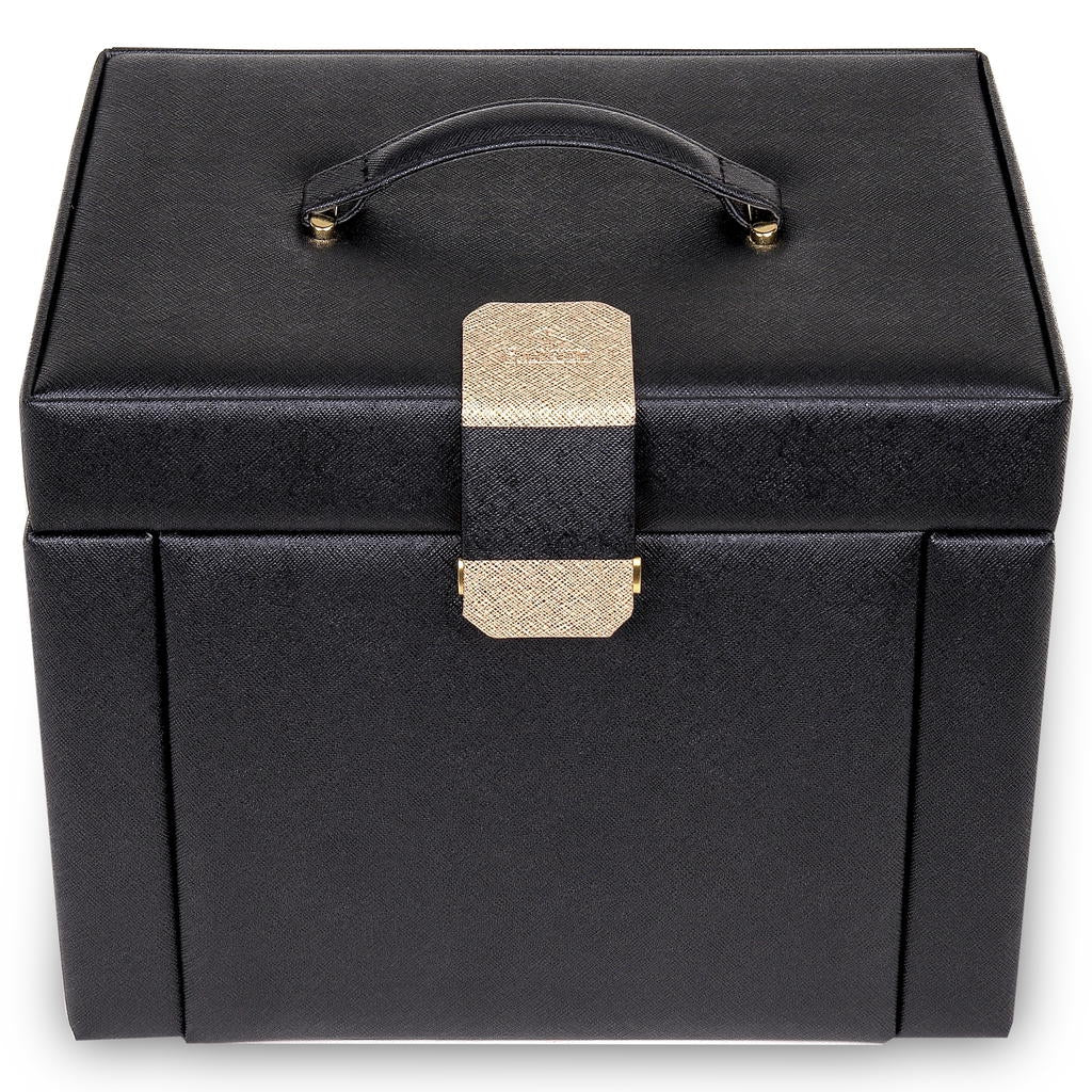 jewellery box Marta saffiano / black