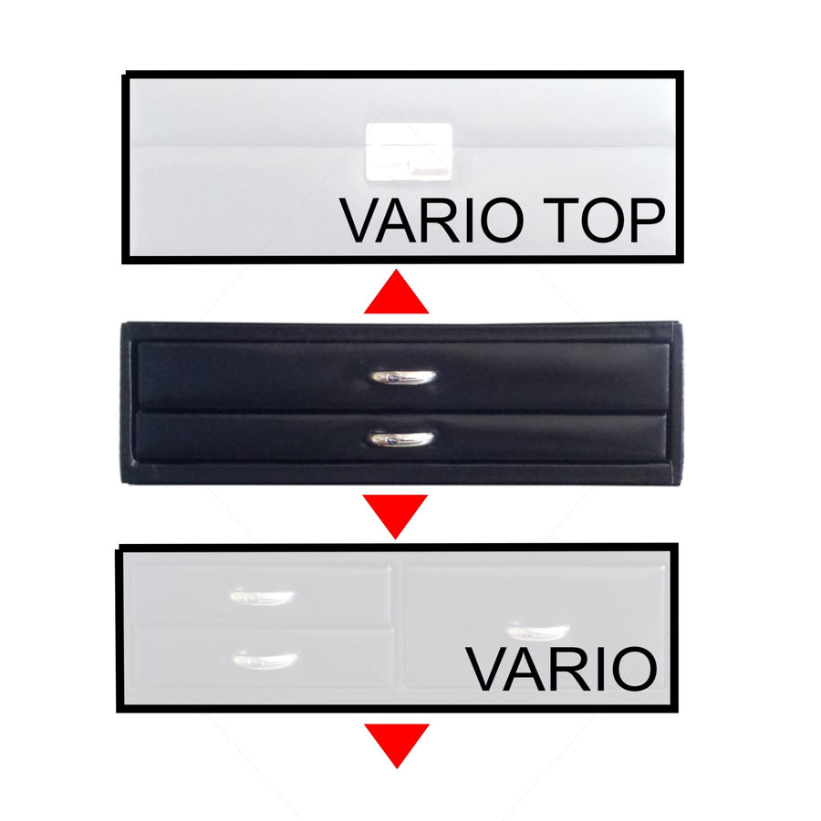 Standard-Modul VARIO Schmuckset vario / schwarz (Leder)