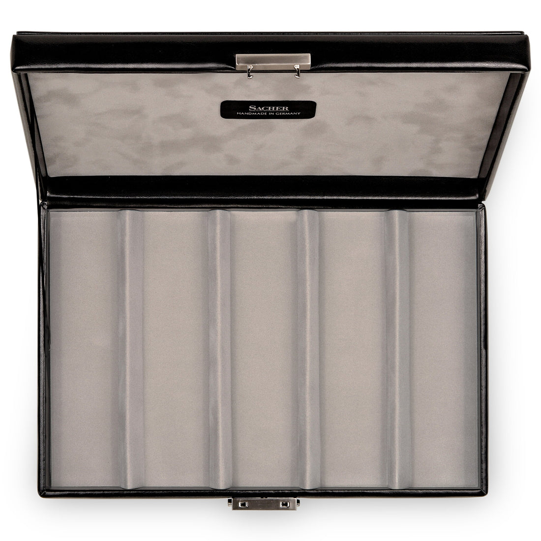 Case for bracelets, pearl necklaces etc. VARIO CASO vario caso / black (leather)