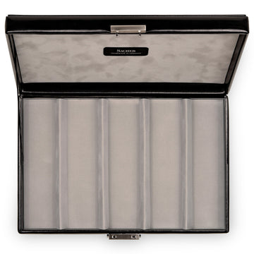 Case for bracelets, pearl necklaces etc. VARIO CASO vario caso / black (leather)