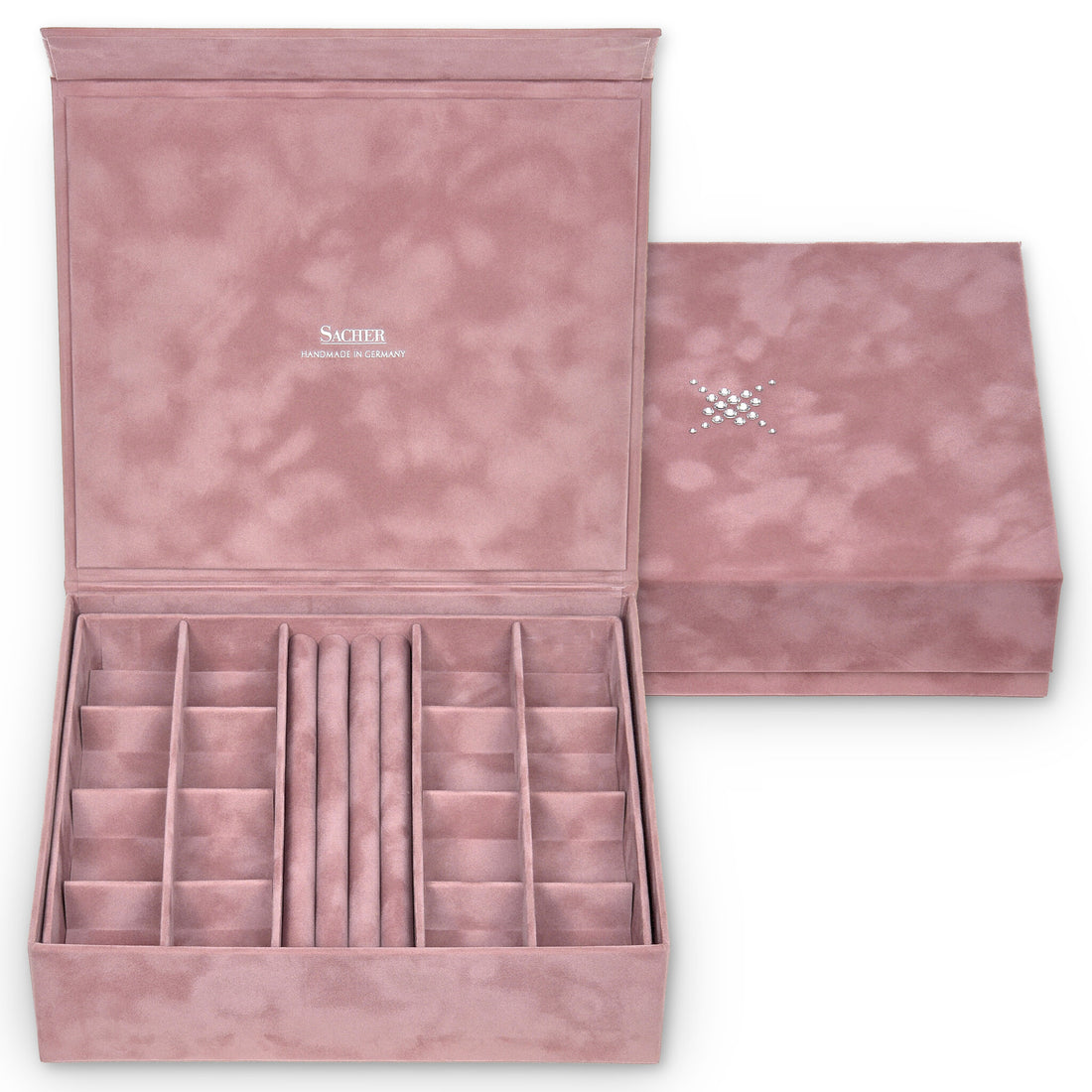 Schmuckbox Nora crystalo / alt rosé 1846 Offizieller Store – | SACHER Manufaktur